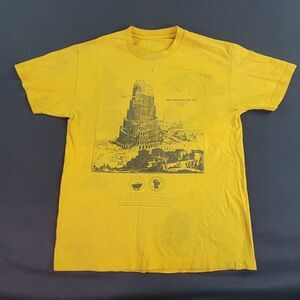 ScHoolboy Q TDE Crash Talk Yellow Concert Shirt Men's T-Shirt Distressed Merch